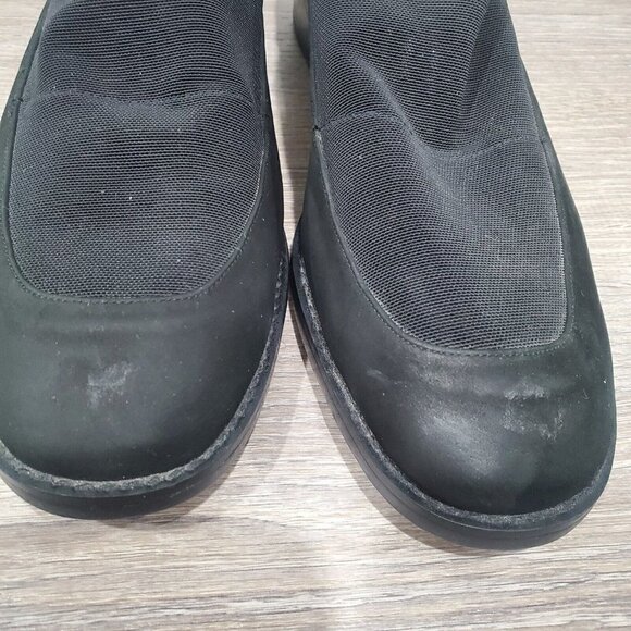 Donald J. Pliner Women's Black Loafer Slip-On Shoes Mesh Top Comfort Heel Sz 8.5 - Picture 3 of 7